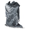 Gray Meditation Shawl