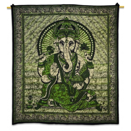 Ganesh Blessing Tapestry