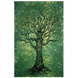 Tree Of Life, Green Tapestry