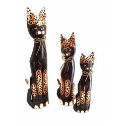 Set Of Three Cats