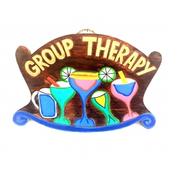 Group Therapy, Tiki Bar Decor