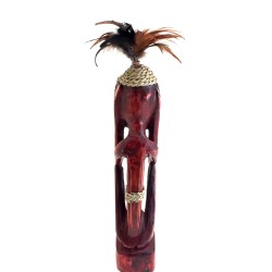 Three Wise Tiki Statues