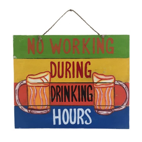 No Working During Drinking Hours